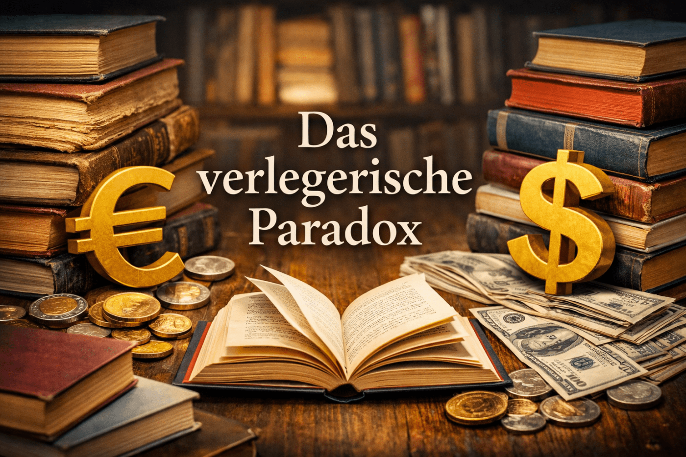Das verlegerische Paradox - Der Tausendfüßler - Literaturblog - Bild ChatGPT