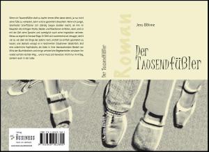 Buchumschlaglayout des Romans