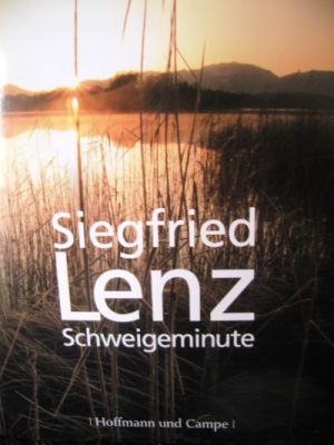Siegfried Lenz Schweigeminute Buchcover