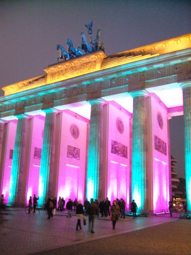 Illumination Brandenburger Tor Berlin - Festival of Lights Berlin