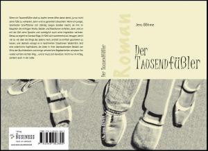 Der Tausendfüßler von Jens Böhme - Layout des Buchumschlags