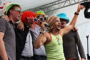 Singenda Papas beim Konzert