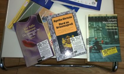 drei bücher für Bookcrossing