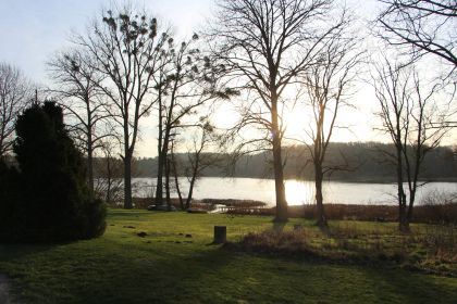 Schlosshotel Groß Plasten Blick auf den Kleinplaster See
